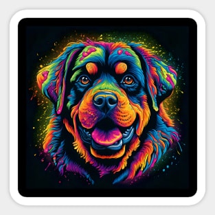 Rottweiler MDA Ai generated Sticker